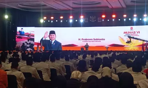 Prabowo di Munas PKS: Indonesia punya masa depan cerah jika kekayaan dikelola untuk rakyat Prabowo di Munas PKS: Indonesia punya masa depan cerah jika kekayaan dikelola untuk rakyat