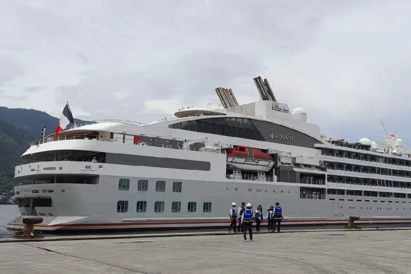 Kunjungan kapal pesiar Le Soleal momentum promosi pariwisata Jayapura