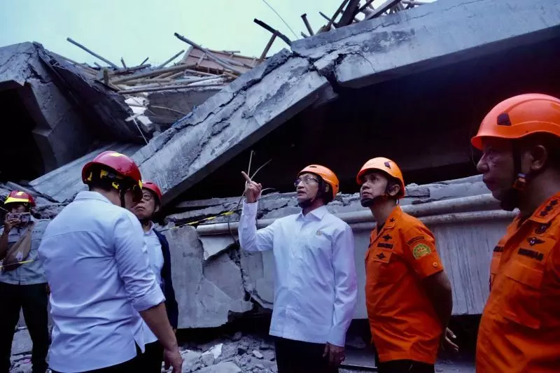 Menag jadikan ambruknya bangunan Ponpes Al Khoziny bahan pembelajaran