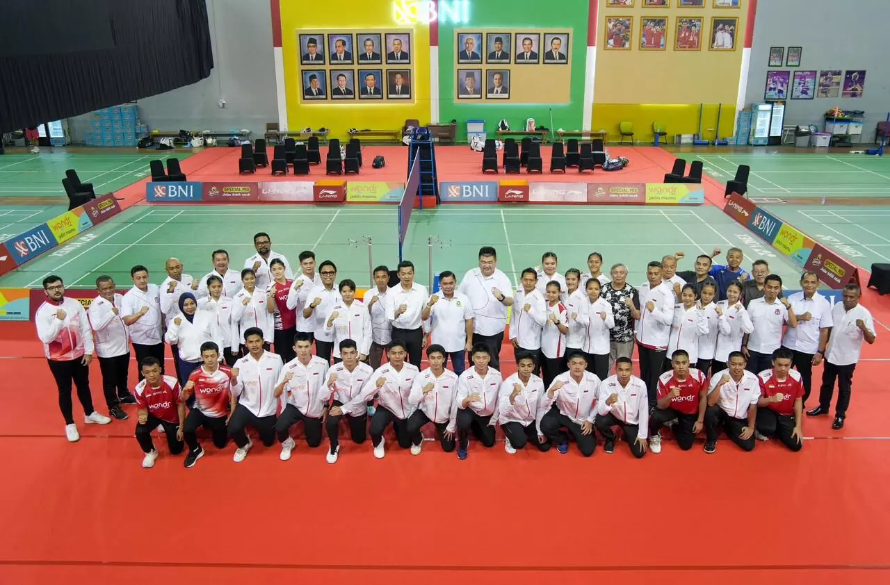 PP PBSI gelar simulasi dan pelepasan jelang BWF World Junior Championships 2025