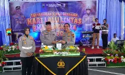 Hari Lalu Lintas Bhayangkara ke-70, Polres Tegal gelar tasyakuran dan doa bersama