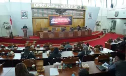 DPRD Boyolali gelar paripurna penyampaian pendapat umum Bupati Boyolali