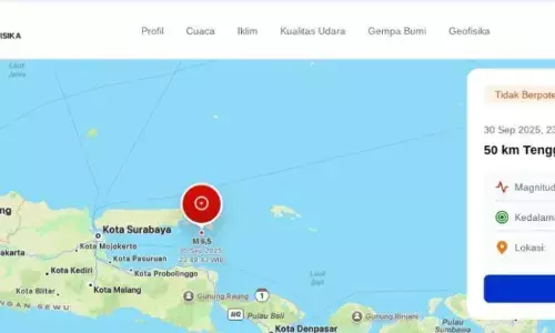 BMKG: Gempa M6,5 guncang Sumenep, tidak berpotensi tsunami BMKG: Gempa M6,5 guncang Sumenep, tidak berpotensi tsunami