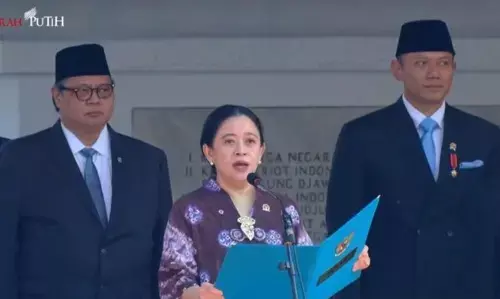 Baca ikrar di HKP 2025, Puan: Bulatkan tekad amalkan nilai Pancasila Baca ikrar di HKP 2025, Puan: Bulatkan tekad amalkan nilai Pancasila