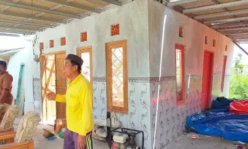 Kemensos kirim bantuan korban gempa Sumenep, Tagana bantu evakuasi warga