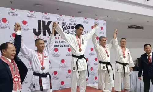 Indonesia boyong 7 medali dari Kejuaraan Karate JKA