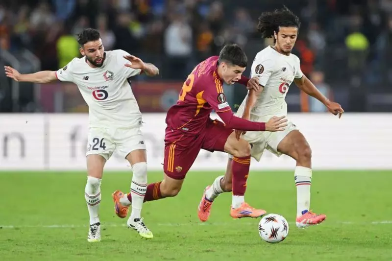 Verdonk perkuat Lille saat tundukkan AS Roma 1-0 Verdonk perkuat Lille saat tundukkan AS Roma 1-0