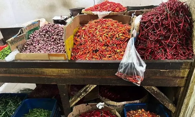Bapanas: Harga cabai rawit Rp43.991/kg, bawang merah Rp37.259/kg