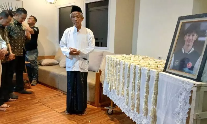 Jenazah atlet gimnastik tiba di tanah air