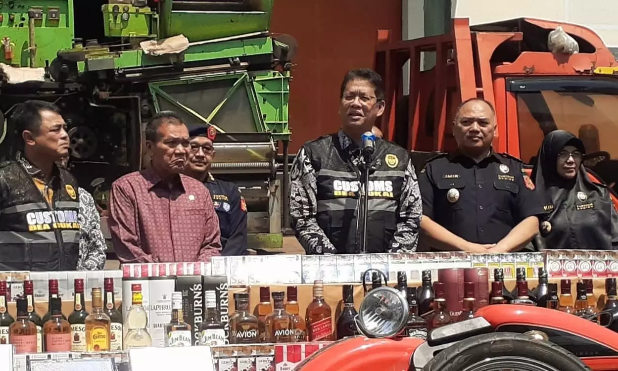 Bentuk satgas, penindakan Bea Cukai capai Rp6,8 triliun