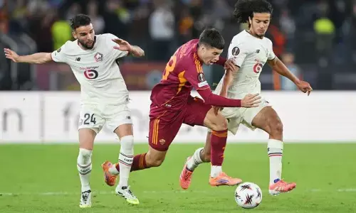 Verdonk perkuat Lille saat tundukkan AS Roma 1-0
