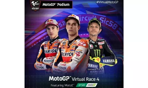 Marquez tak melihat Valentino Rossi sebagai pesaing Marquez tak melihat Valentino Rossi sebagai pesaing