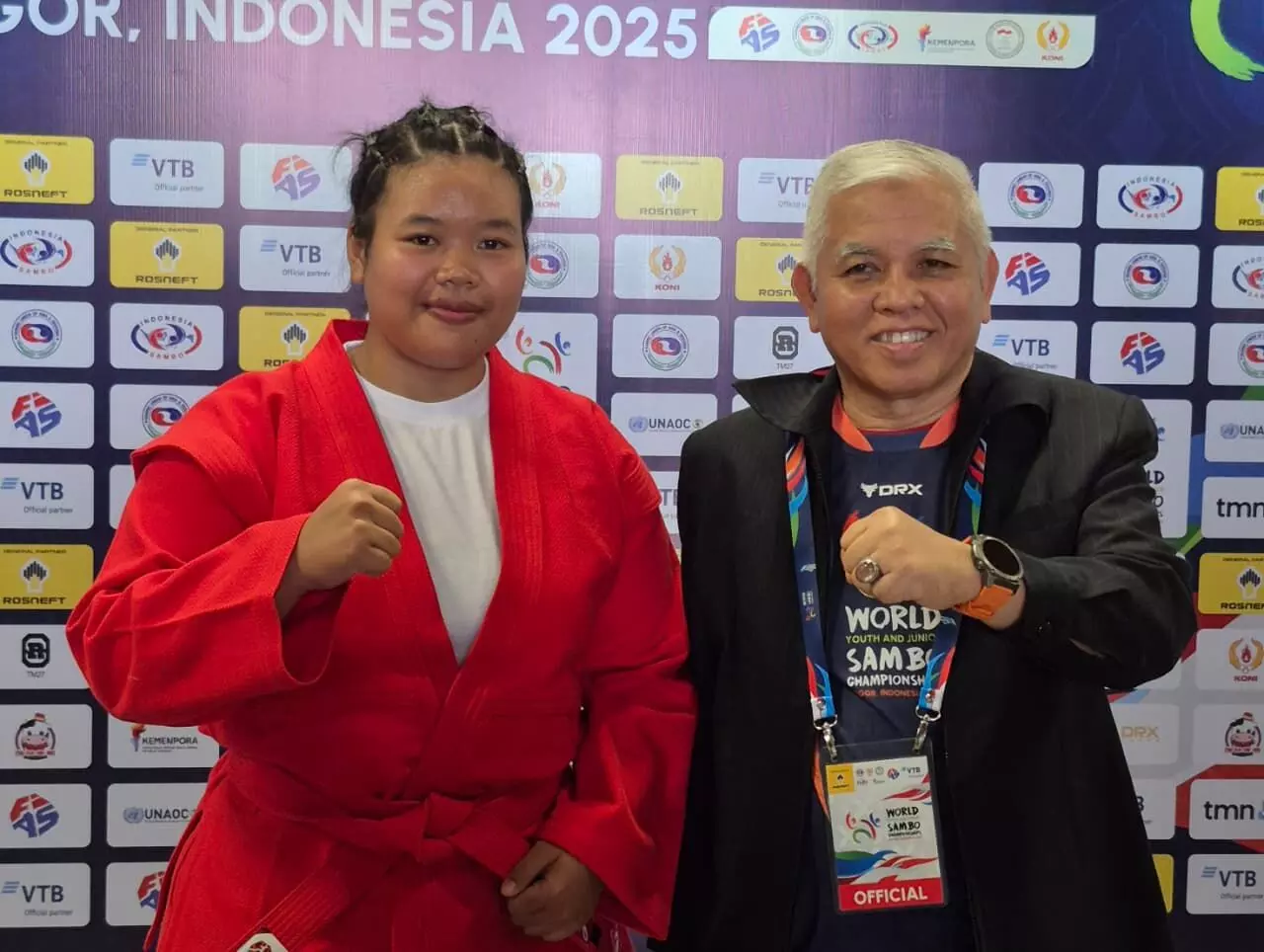 Amelia Devy raih perunggu Kejuaraan Dunia Sambo Remaja dan Junior 2025