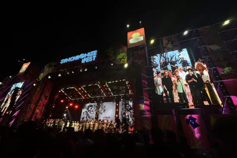 Guruh Gipsy sajikan musik dan budaya di Synchronize Fest 2025