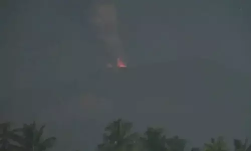 PGA: Gunung Ibu lontarkan abu vulkanik hingga 600 meter PGA: Gunung Ibu lontarkan abu vulkanik hingga 600 meter