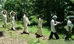 Tradisi Ngunder Cai panggilan untuk jaga Sungai Cibanten Banten