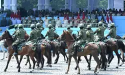 Prabowo saat HUT ke-80 TNI di Monas: TNI selalu tampil disaat kritis Prabowo saat HUT ke-80 TNI di Monas: TNI selalu tampil disaat kritis