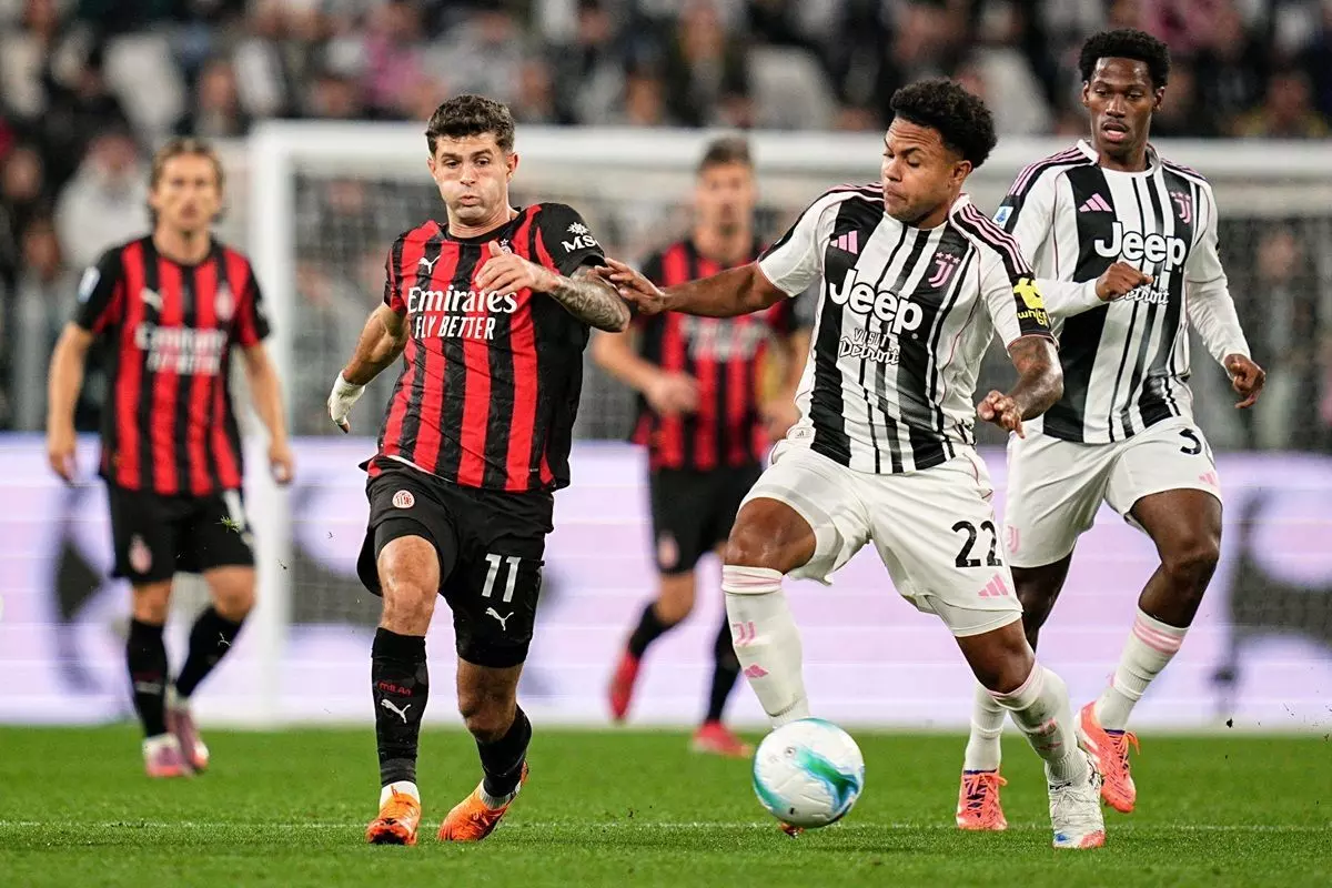 Pulisic buang peluang titik putih, Juventus dan Milan berbagi poin