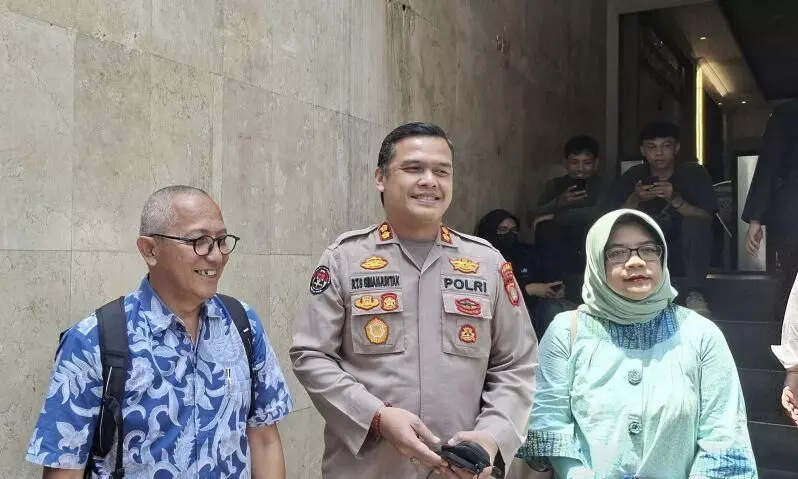 Pihak keluarga Arya Daru sambangi Polda Metro Jaya
