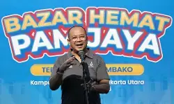Bangun kedekatan dengan warga, PAM JAYA gelar bazar gratis sembako Bangun kedekatan dengan warga, PAM JAYA gelar bazar gratis sembako