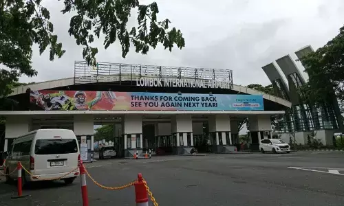 Aktivitas penerbangan di Lombok normal meski Lewotobi meletus Aktivitas penerbangan di Lombok normal meski Lewotobi meletus