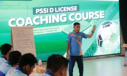 Puluhan guru olahraga di Kudus ikuti pelatihan dan sertifikasi lisensi D Nasional Puluhan guru olahraga di Kudus ikuti pelatihan dan sertifikasi lisensi D Nasional