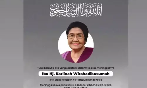 Wapres Gibran sampaikan ucapan duka wafatnya Karlinah Djaja Atmadja Wapres Gibran sampaikan ucapan duka wafatnya Karlinah Djaja Atmadja