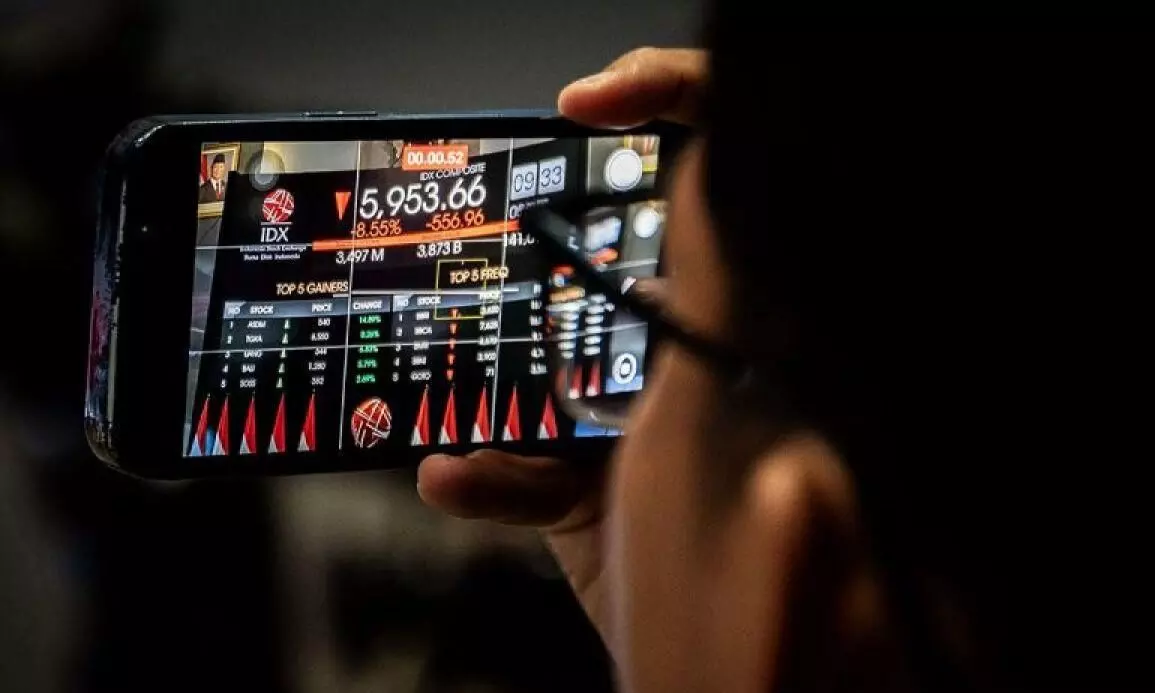 IHSG Selasa dibuka menguat 46,53 poin