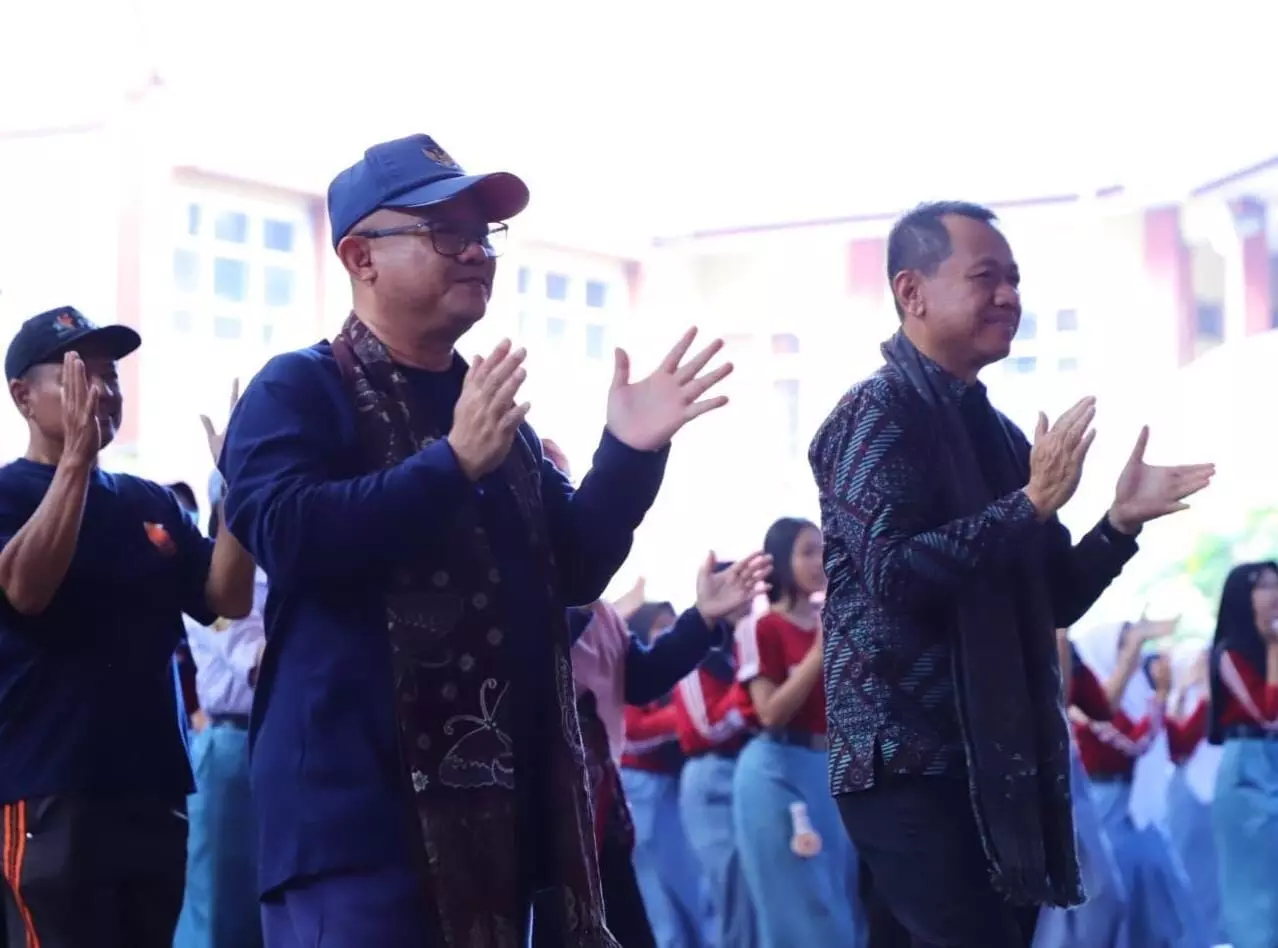 Tekankan pendidikan karakter, Mendikdasmen ajak siswa di Kudus lakukan Gerakan Pagi Ceria