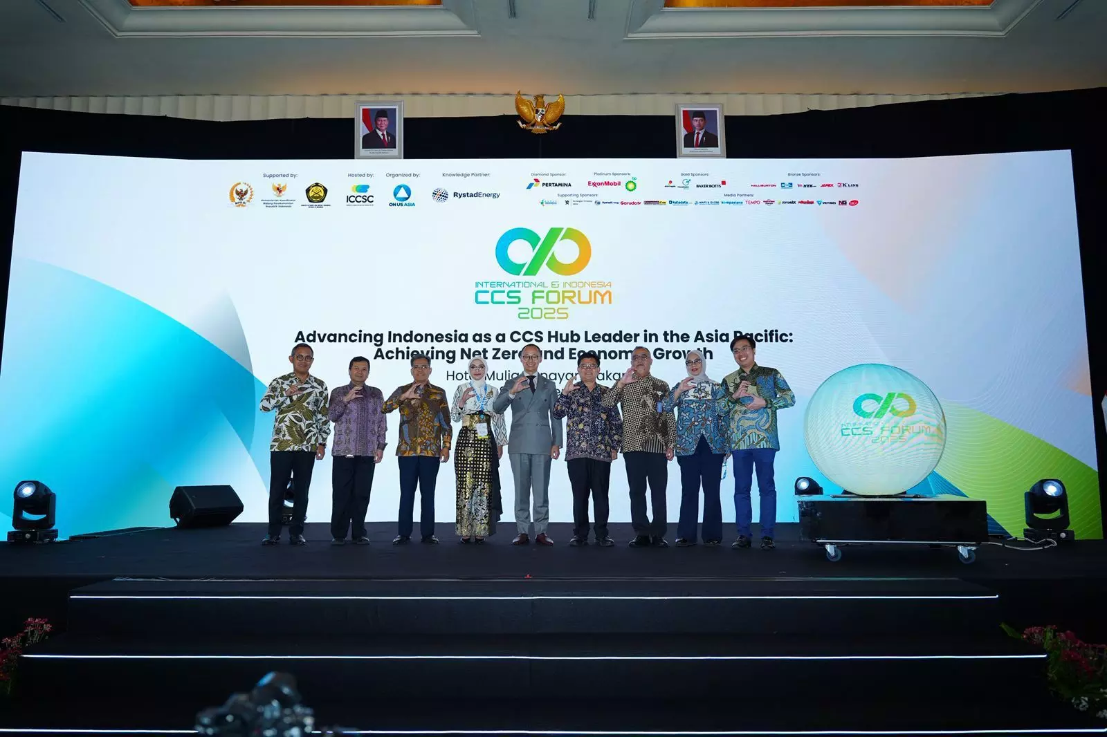 IICCS Forum 2025 dibuka, Indonesia sebagai pusat pengembangan Carbon Capture Storage