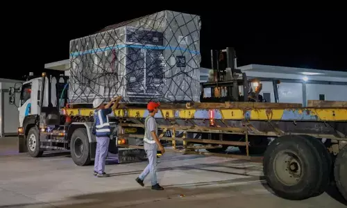 Logistik MotoGP Mandalika 2025 dikirim ke Australia Logistik MotoGP Mandalika 2025 dikirim ke Australia