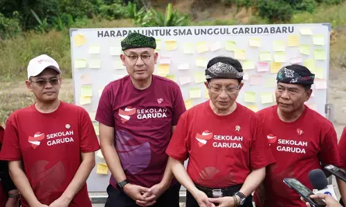 Sekolah Unggul Garuda titik balik anak perbatasan mencintai negeri sendiri