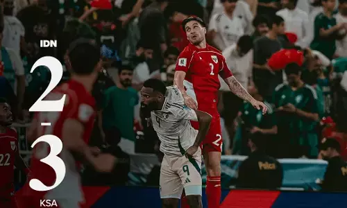 Dramatis! Indonesia tumbang 2-3, penalti Diks tak selamatkan Dramatis! Indonesia tumbang 2-3, penalti Diks tak selamatkan