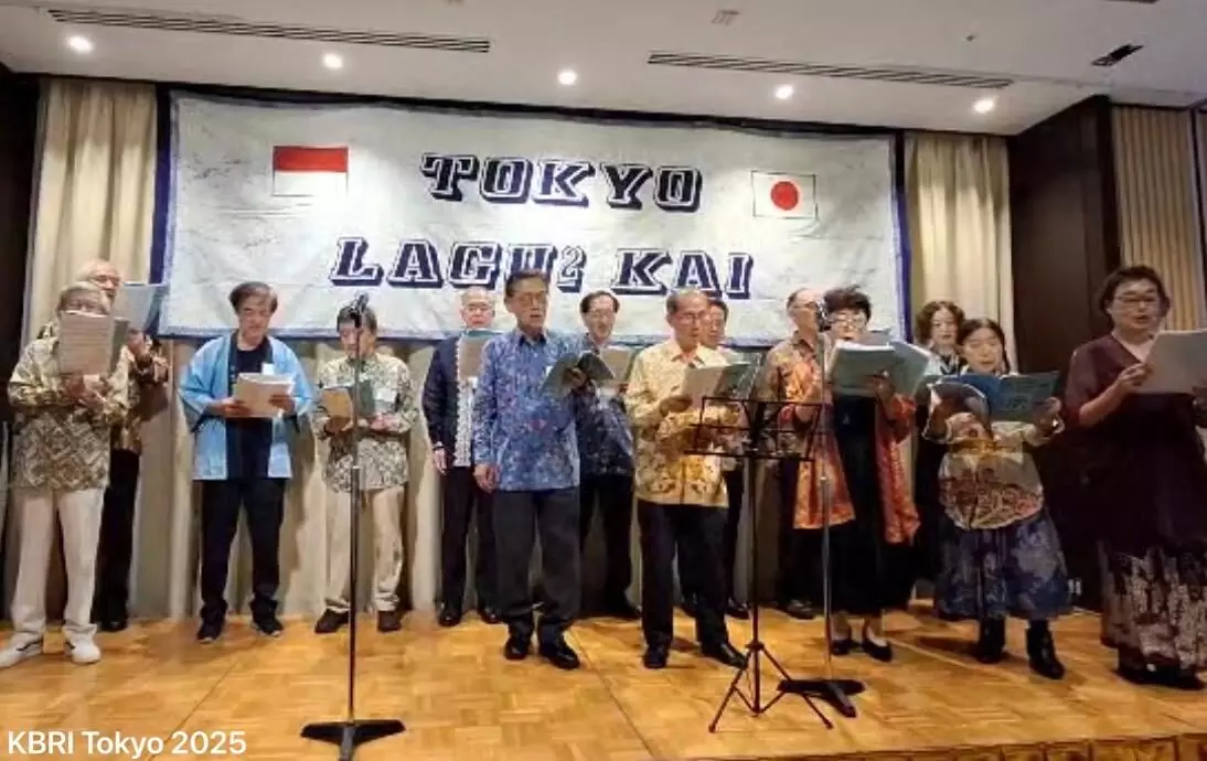 Komunitas seni Tokyo Lagu-Lagu Kai setia promosikan Indonesia di Jepang Komunitas seni Tokyo Lagu-Lagu Kai setia promosikan Indonesia di Jepang