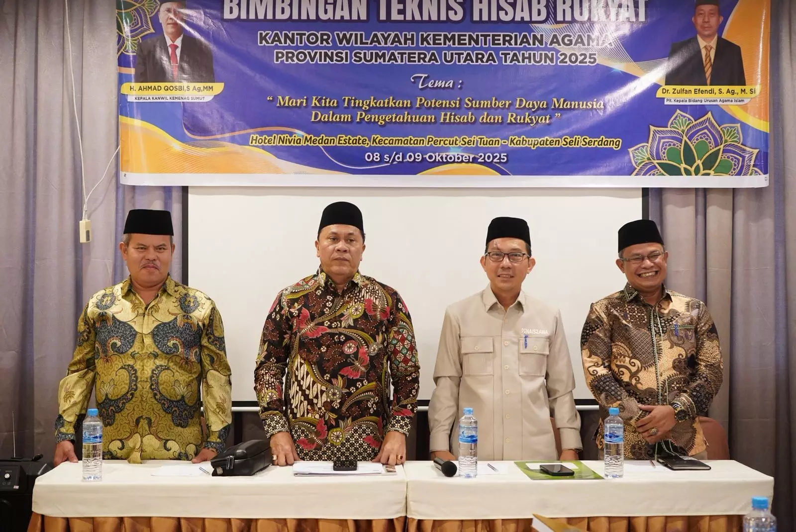 Kanwil Kemenagsu tingkatkan kompetensi SDM melalui pelatihan hisab rukyat Kanwil Kemenagsu tingkatkan kompetensi SDM melalui pelatihan hisab rukyat