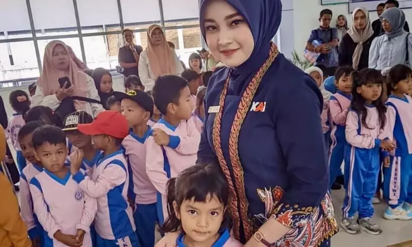KAI Divre II Sumbar-AP kenalkan dunia transportasi pada anak sejak dini KAI Divre II Sumbar-AP kenalkan dunia transportasi pada anak sejak dini