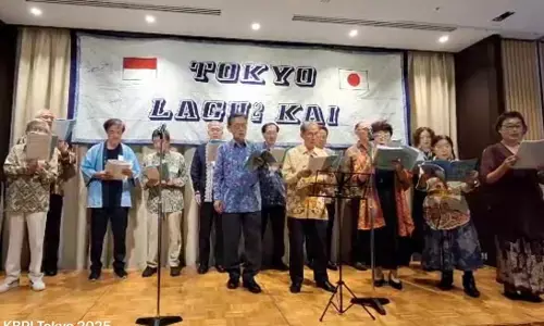 Komunitas seni Tokyo Lagu-Lagu Kai setia promosikan Indonesia di Jepang Komunitas seni Tokyo Lagu-Lagu Kai setia promosikan Indonesia di Jepang