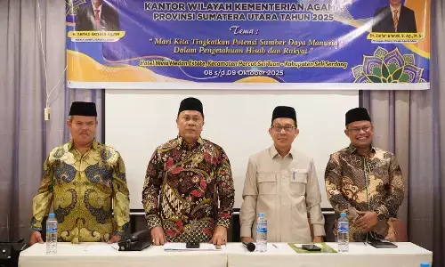 Kanwil Kemenagsu tingkatkan kompetensi SDM melalui pelatihan hisab rukyat Kanwil Kemenagsu tingkatkan kompetensi SDM melalui pelatihan hisab rukyat
