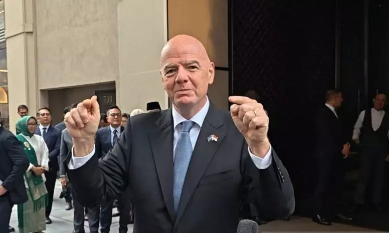 Infantino minta dunia sepak bola lebih terbuka soal jadwal Piala Dunia Infantino minta dunia sepak bola lebih terbuka soal jadwal Piala Dunia