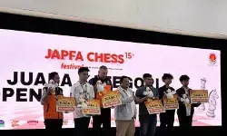 Fabian Glenn Mariano segel juara JAPFA Chess Festival 2025