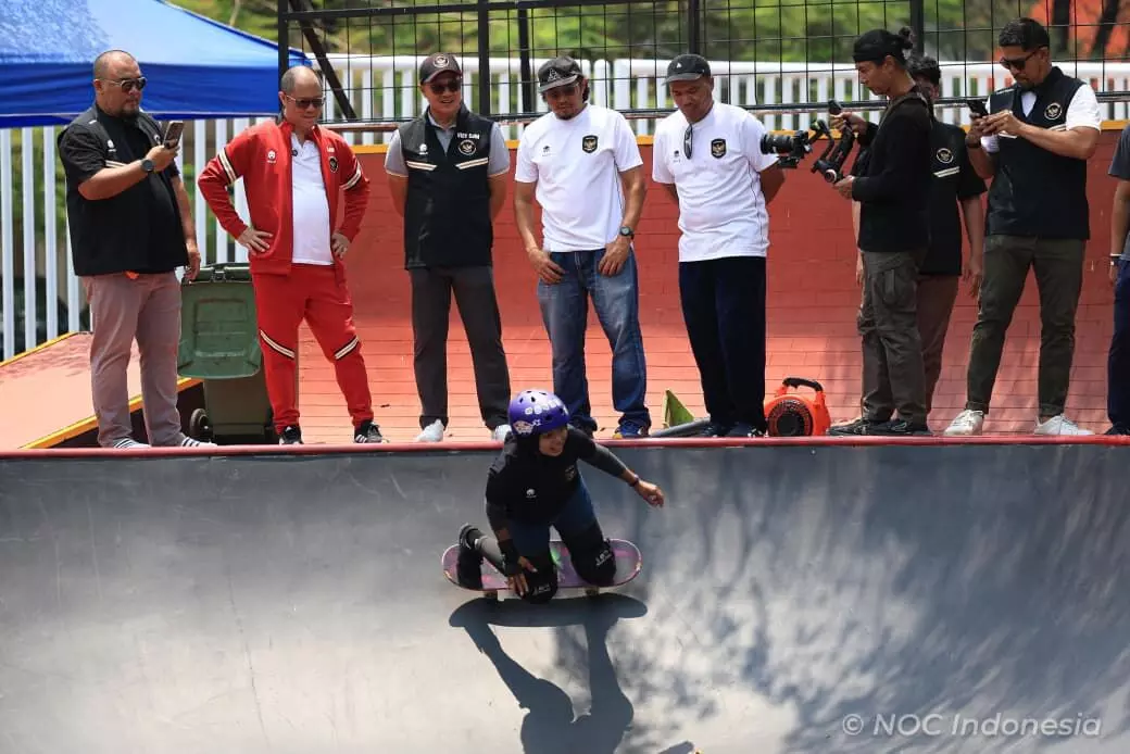 Tinjau Pelatnas Skateboard dan Panahan, CdM SEA Games 2025 pastikan kesiapan