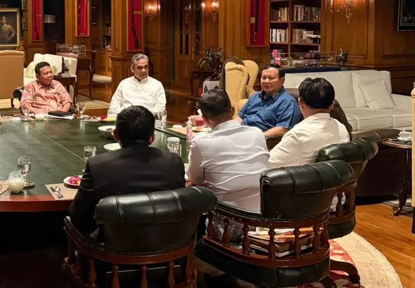 Presiden Prabowo gelar diskusi bahas isu terkini Tanah Air di Hambalang