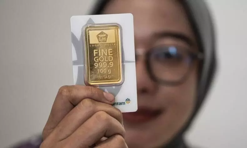 Harga emas Antam-Galeri24-UBS Minggu ini kompak naik Harga emas Antam-Galeri24-UBS Minggu ini kompak naik