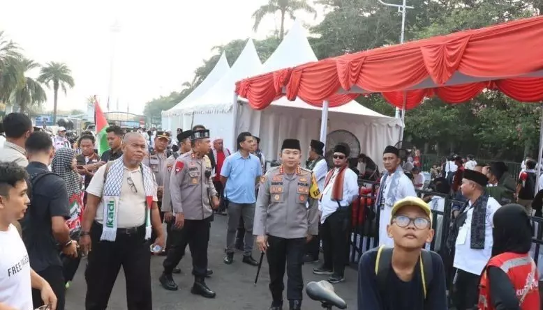 Polisi kerahkan 1.722 personel kawal aksi bela Palestina