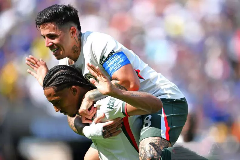 Enzo Fernandez mundur dari skuad Argentina karena radang lutut kanan Enzo Fernandez mundur dari skuad Argentina karena radang lutut kanan