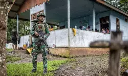 Satu prajurit TNI gugur akibat serangan di Teluk Bintuni