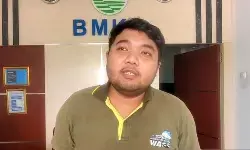 BMKG Kotim imbau warga tak panik hadapi hujan es