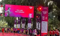 Bank Victoria gelar ajang lari Victoria Run 2025 di GBK Senayan