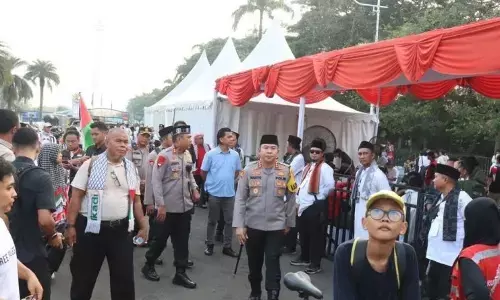 Polisi kerahkan 1.722 personel kawal aksi bela Palestina Polisi kerahkan 1.722 personel kawal aksi bela Palestina