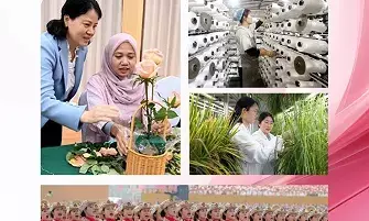 Menetapkan tonggak baru dalam perkembangan gerakan perempuan global Menetapkan tonggak baru dalam perkembangan gerakan perempuan global